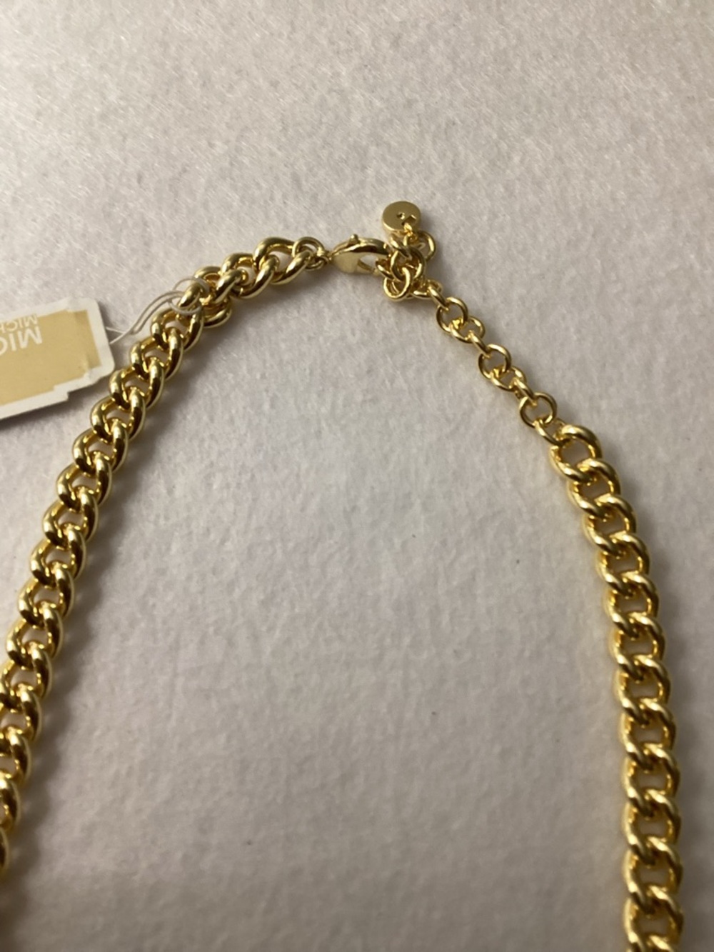 Michael Kors Gold-Tone Logo Link Chain Necklace MKJ7959710 - Picture 5 of 9